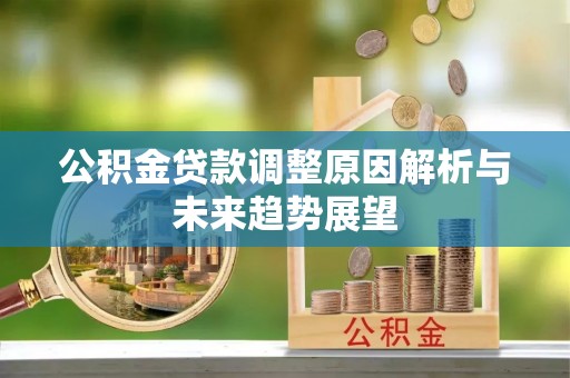 桥东公积金贷款调整原因解析与未来趋势展望