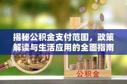 桥东揭秘公积金支付范围，政策解读与生活应用的全面指南
